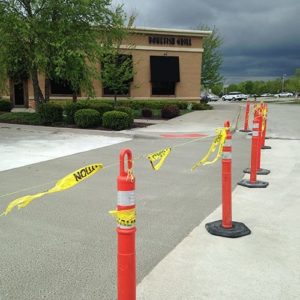 Concrete pavement project in kansas city