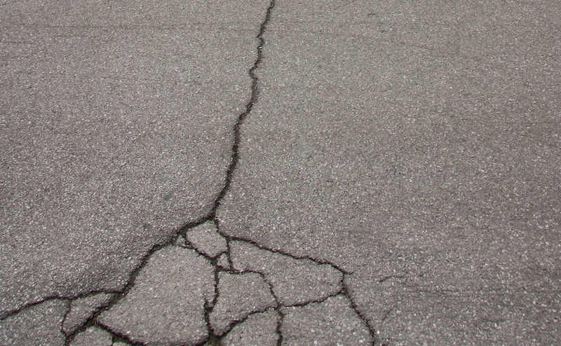 Broken Concrete Walkway Damaged and broken concrete can create insurance liability and bad curb appeal.